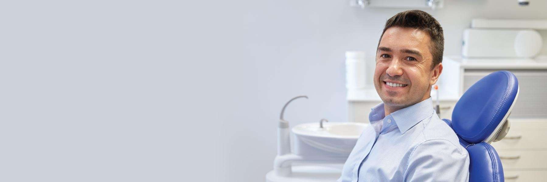 Man Visiting the dentist | Chesterfield IV Sedation