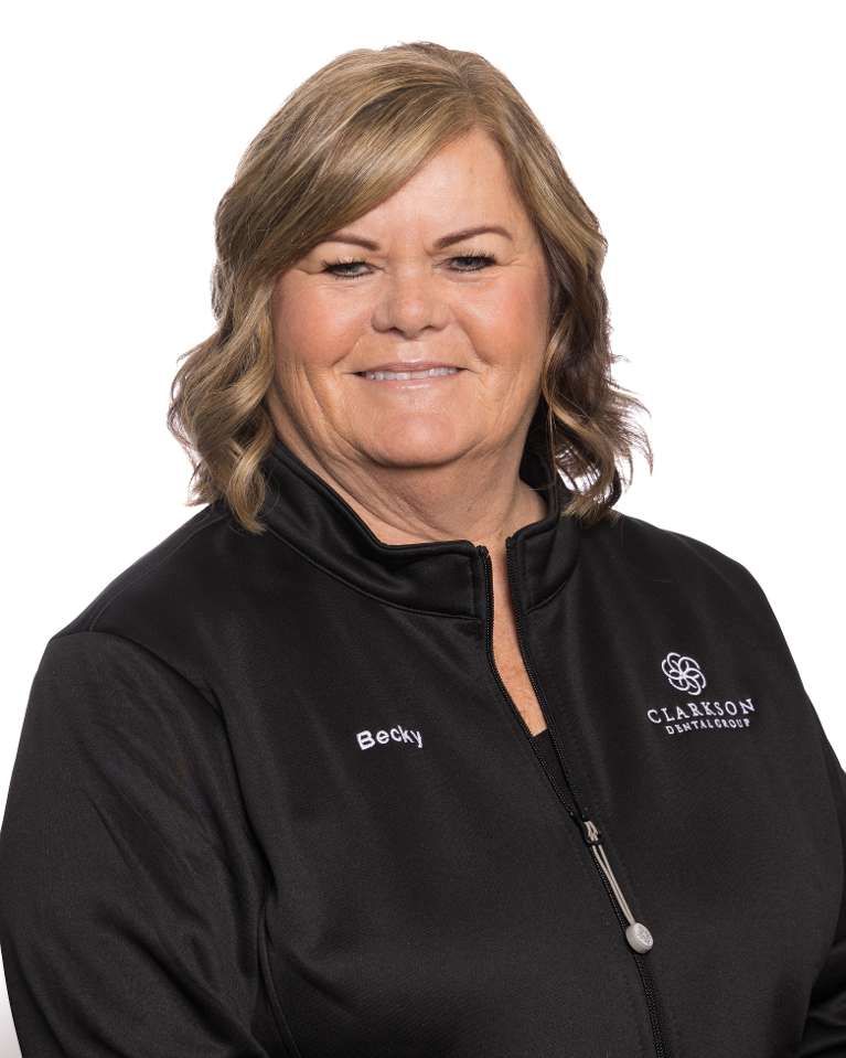 Dental assistant Becky at Clarkson Dental Group
